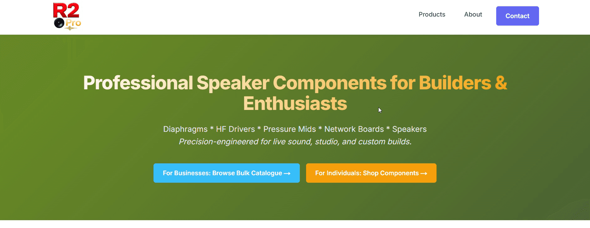 Professional Speaker's Components screenshot